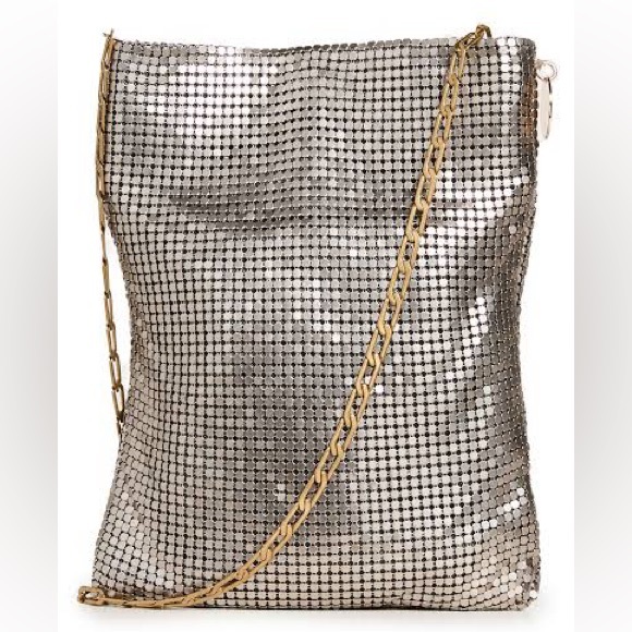 *RARE* Clare V. Crossbody Chainmail Poche - NWT - Picture 4 of 7